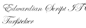 Edwardian Script ITC